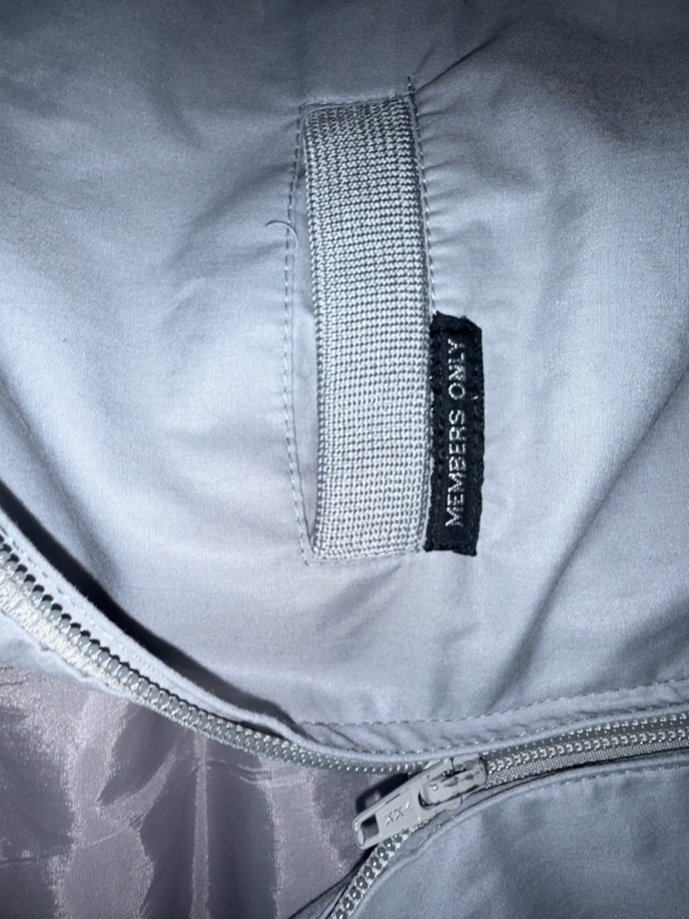 Members Only Vintage Light Gray Boys Jacket - Picture 3 of 9
